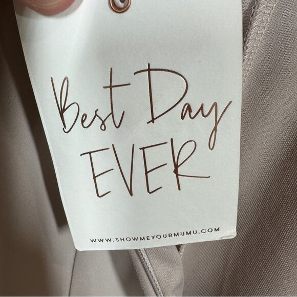 Show Me Your MuMu lIGHT Purple Sleeveless V-Neck Sheath Maxi‎ Dress XXS - Picture 11 of 14